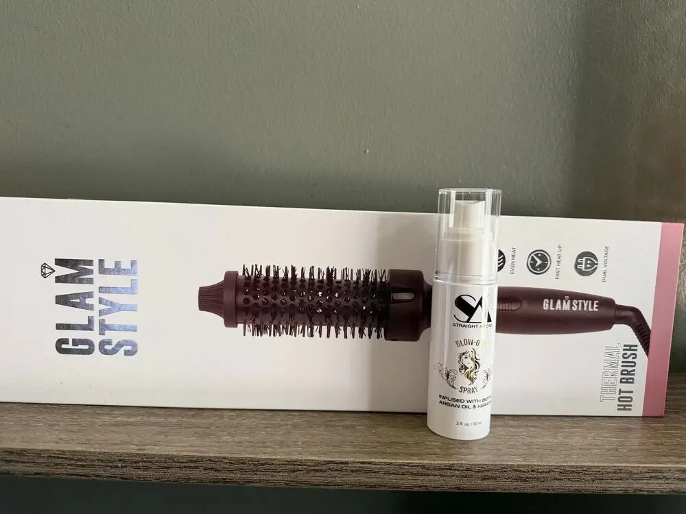 Thermal Hot Brush + Blow Out Spray Styling Set